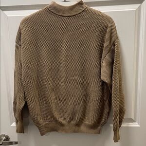 Uniqlo Sage Green Knit Sweater